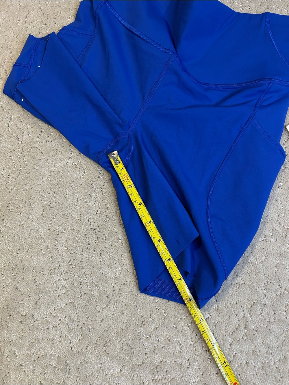 NWT Lululemon Fast and Free HR Short 6” *Pockets in Beach Ball Blue Size 6 - Picture 8 of 8